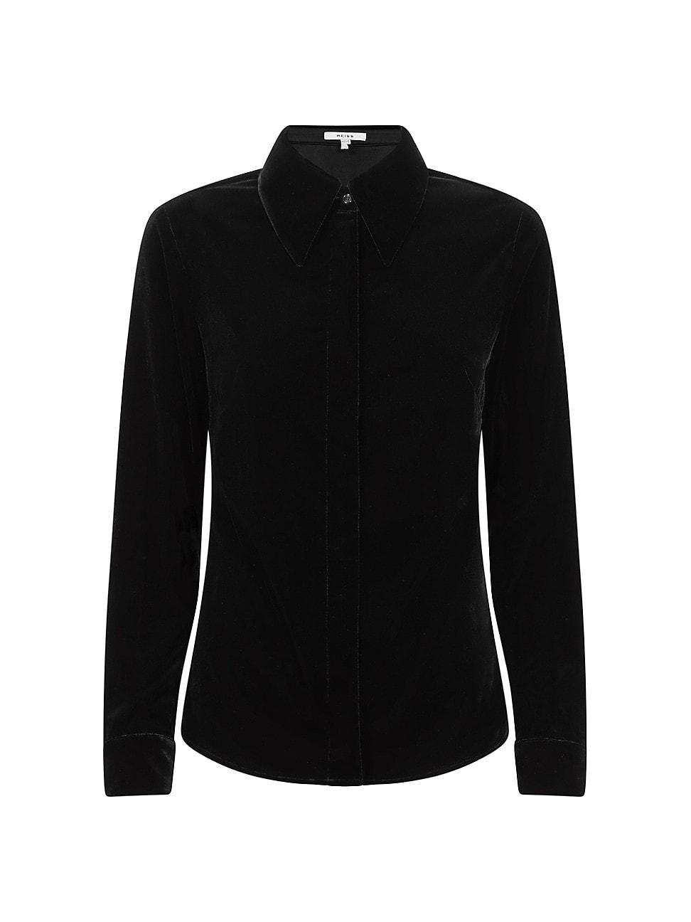 Womens Carly Velvet Shirt product image