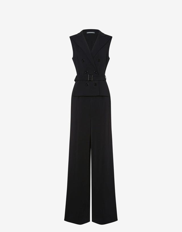 Stretch cady jumpsuit Product Image