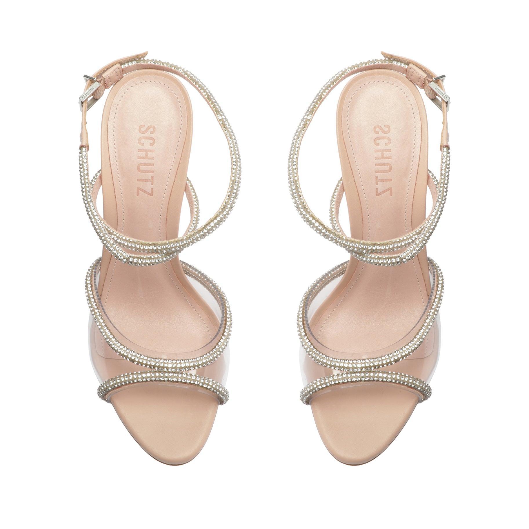 Louise Vinyl & Nappa Leather Sandal Female Product Image