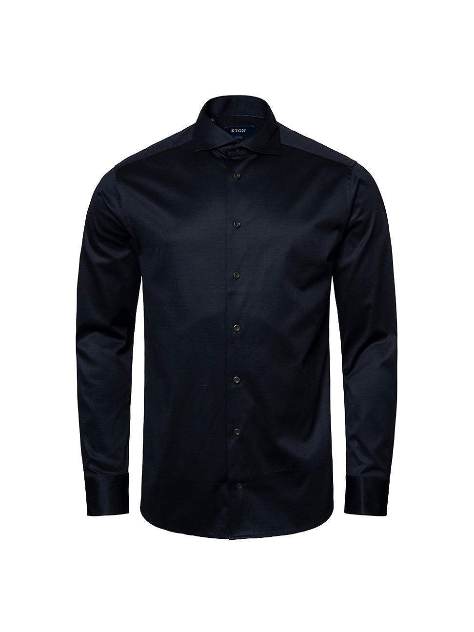 Mens Contemporary Fit Luxe Knit Shirt Product Image