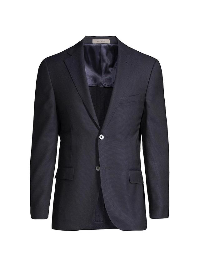 Men's Wool Hopsack Blazer Product Image