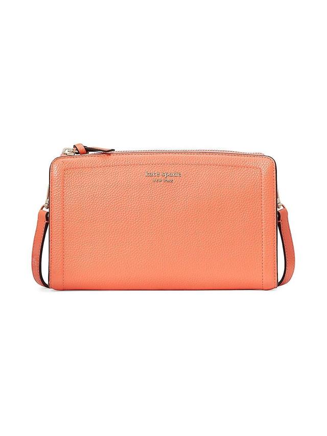 kate spade new york knott small leather crossbody bag Product Image