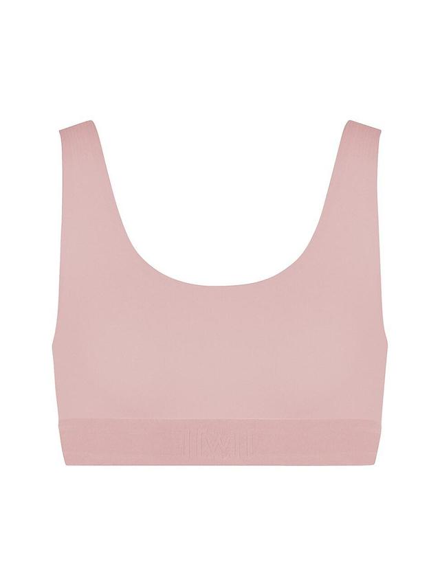 Womens Beauty Cotton Scoop Neck Bralette Product Image