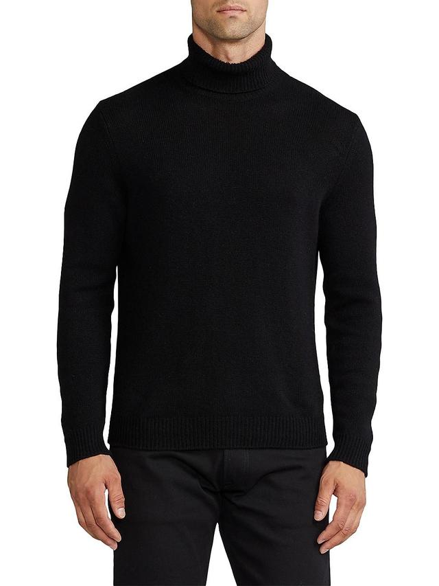 Mens Cashmere Turtleneck Sweater Product Image