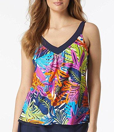 Electric Jungle Core Underwire Tankini Top Product Image