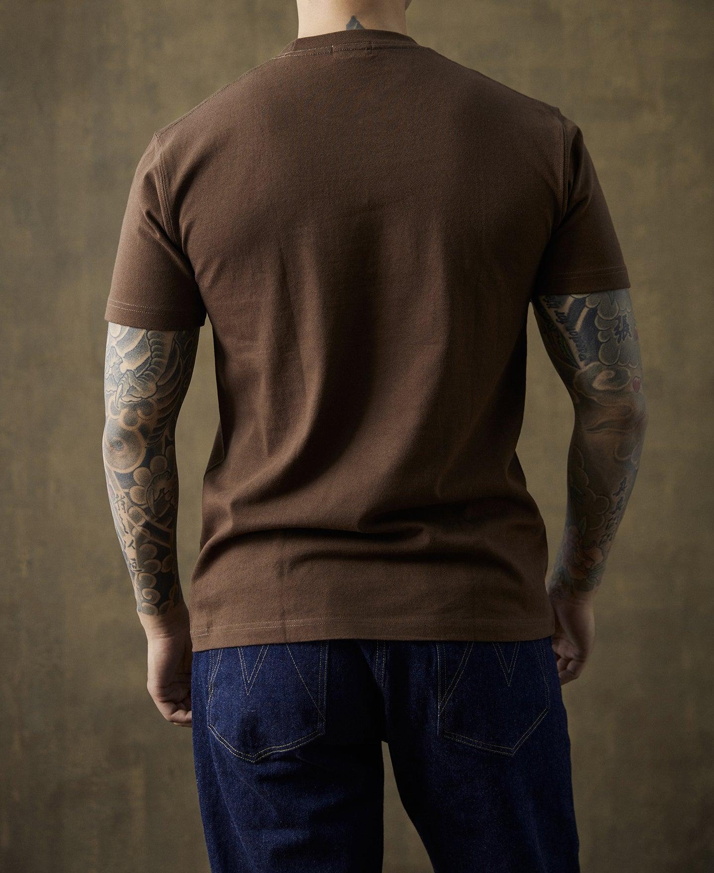 9 oz US Cotton Tubular T-Shirt - Coffee Product Image