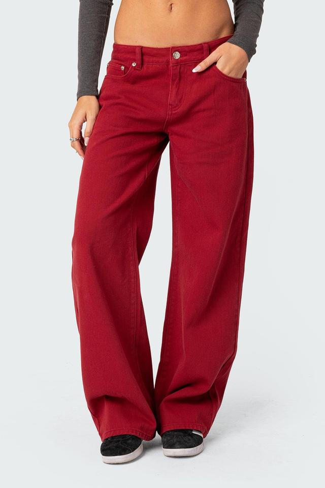 Roman Low Rise Slouchy Jeans Product Image