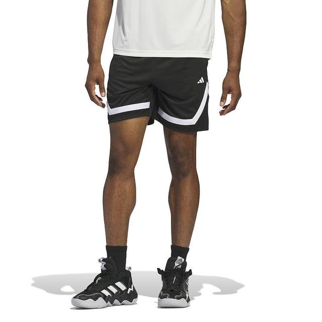 Mens adidas Pro Block Shorts Black Product Image