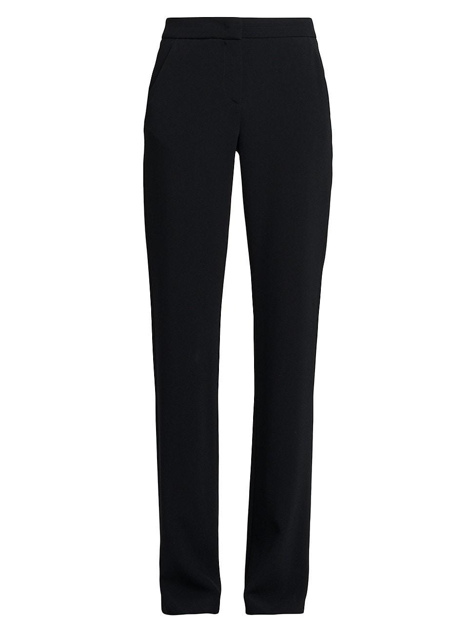 Womens Silk Slim-Leg Pants Product Image