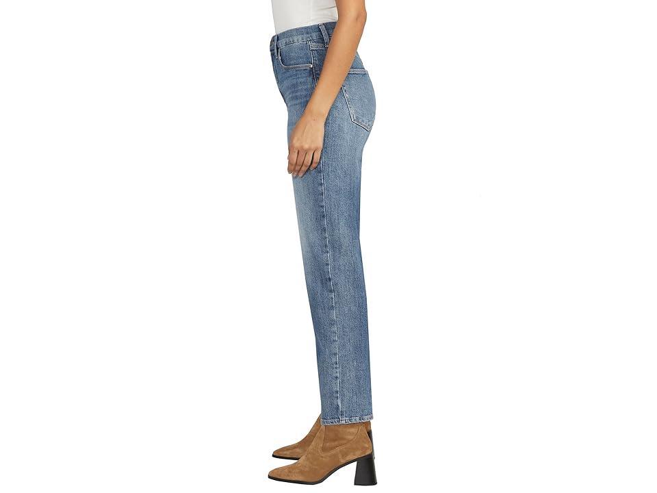 Jag Jeans Rachel High-Rise Relaxed Tapered Leg Jeans (Big Chill) Women's Jeans Product Image