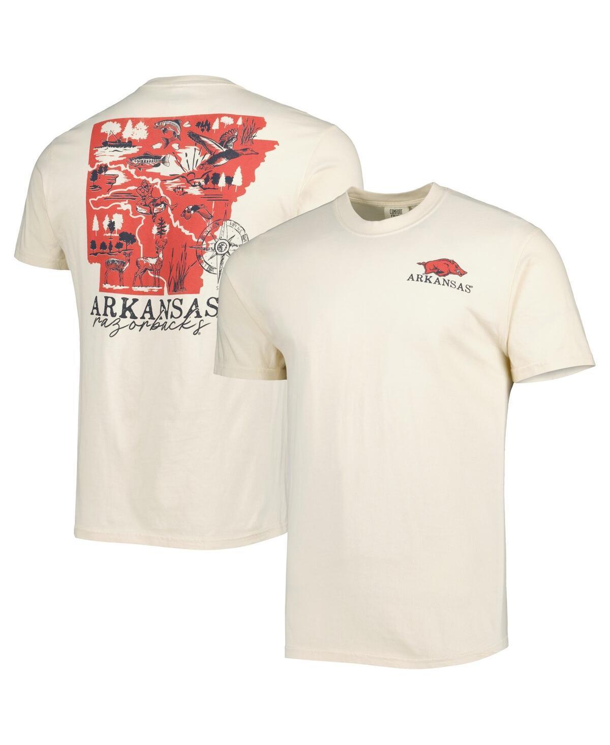 Mens Cream Arkansas Razorbacks Hyperlocal T-Shirt Product Image