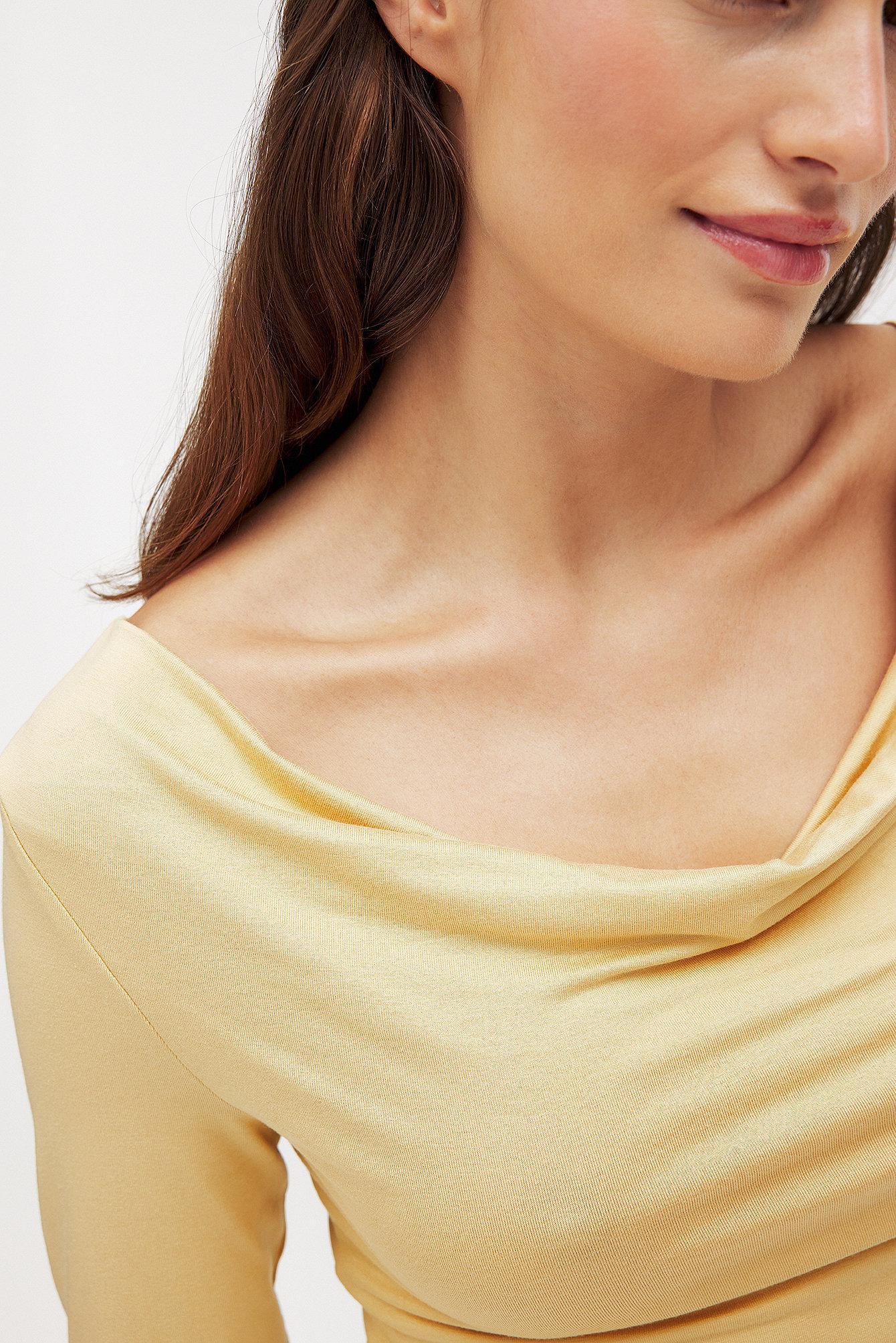 Soft Line Draped Top Product Image