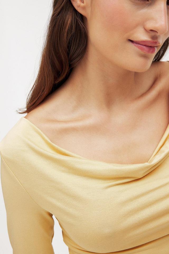 Soft Line Draped Top Product Image