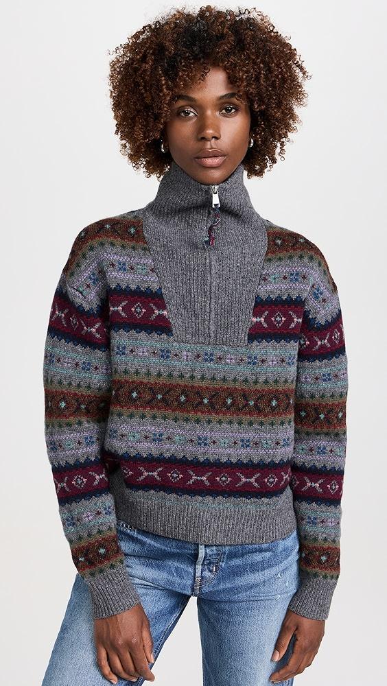 Polo Ralph Lauren Fair Isle Half Zip Pullover | Shopbop Product Image