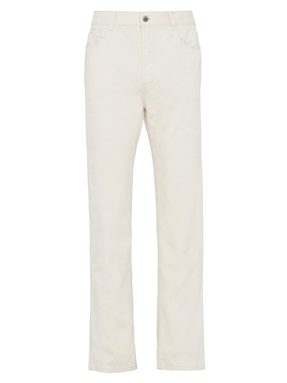 Mens Five-Pocket Pinwale Corduroy Pants Product Image