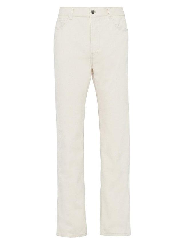 Mens Five-Pocket Pinwale Corduroy Pants Product Image