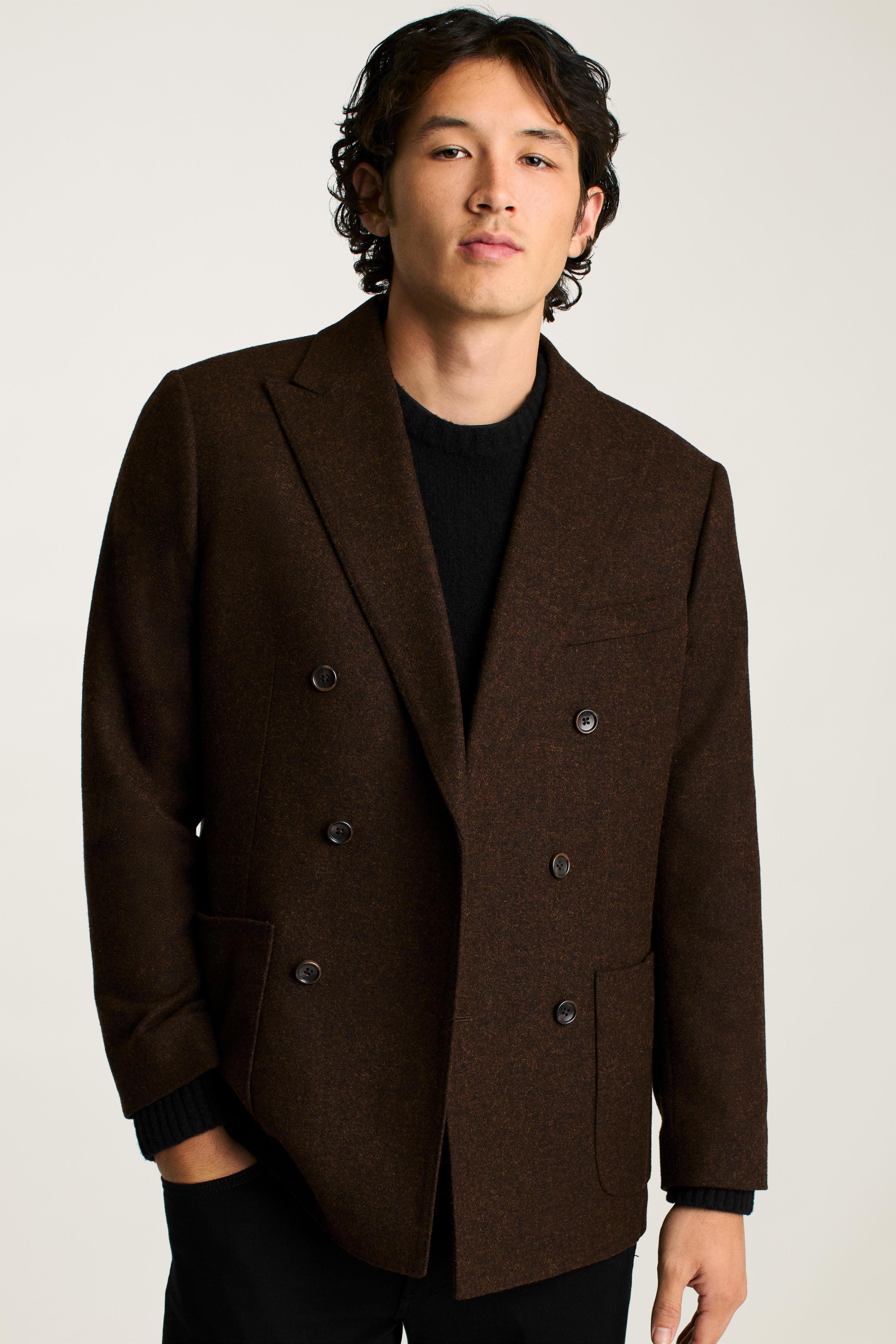 Jetsetter Unconstructed Double Breasted Blazer Product Image