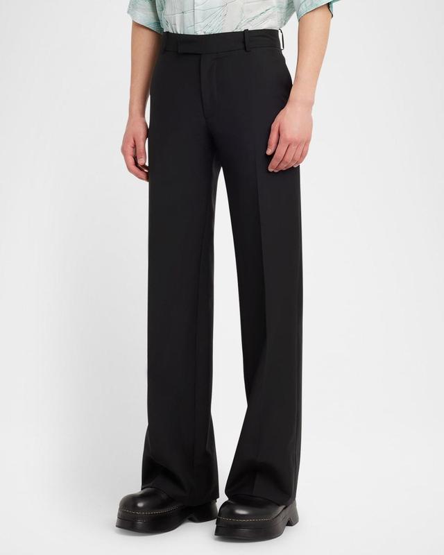 Men's Tailored Wool Trousers Product Image