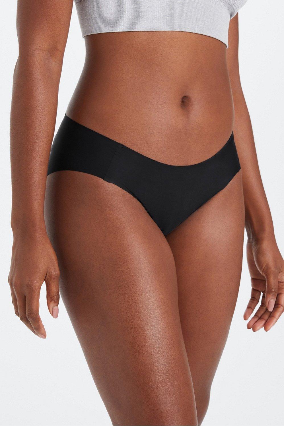 Fabletics The No Show Brief Womens black plus Size 4X Product Image