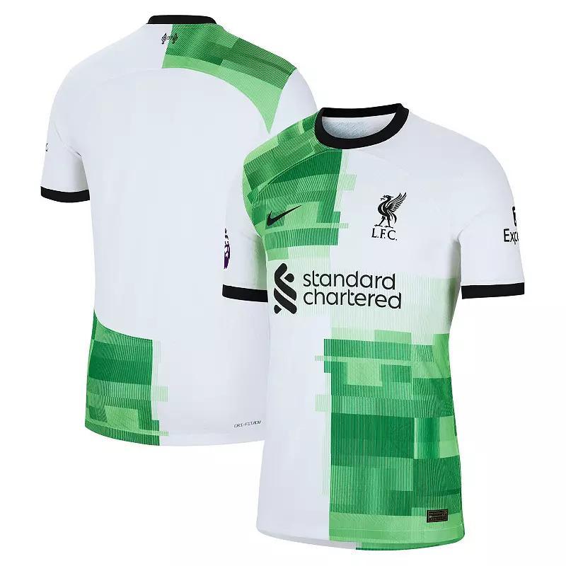 Mens Nike White Liverpool 2023/24 Away Authentic Jersey Product Image