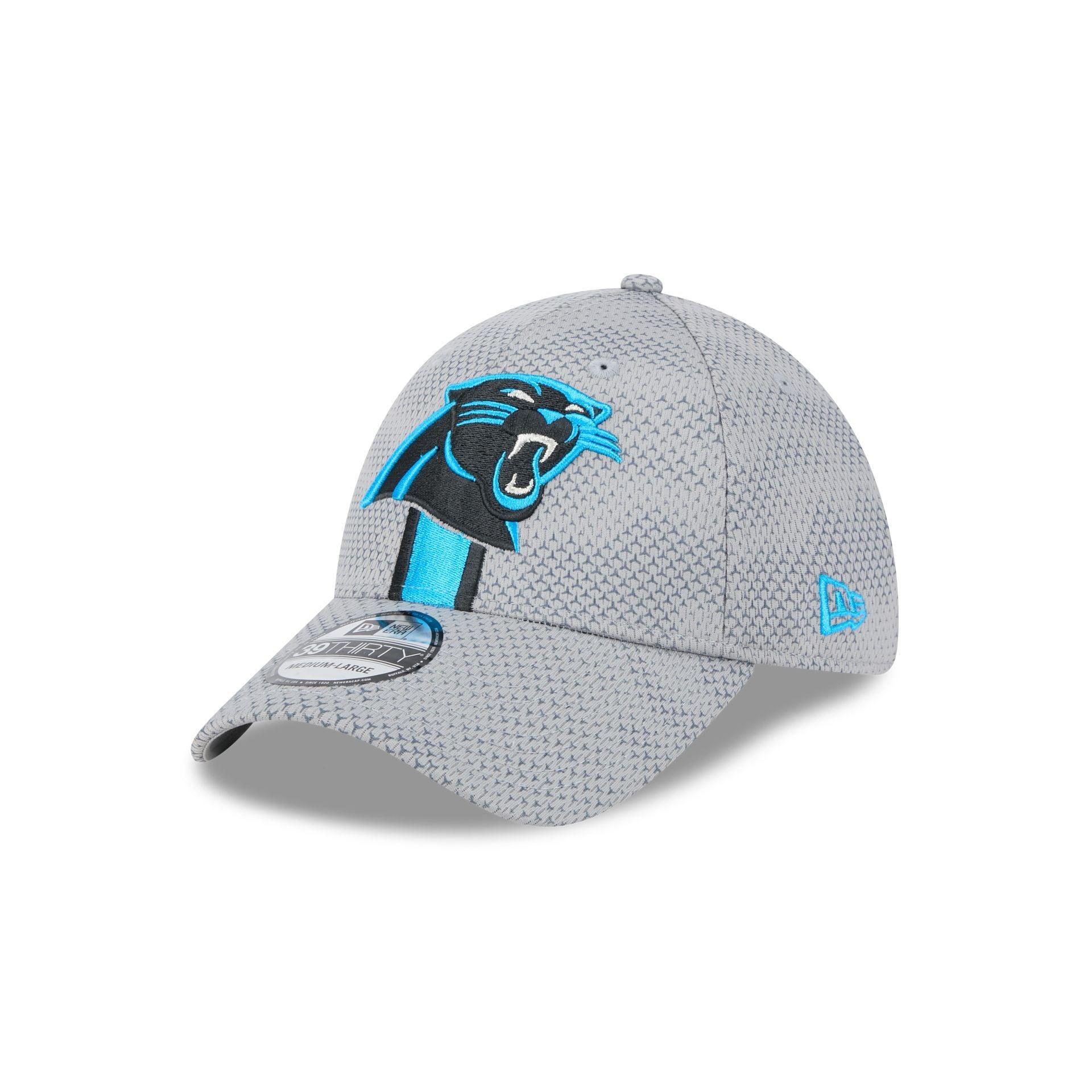 Carolina Panthers 2024 Sideline Gray 39THIRTY Stretch Fit Hat Male Product Image