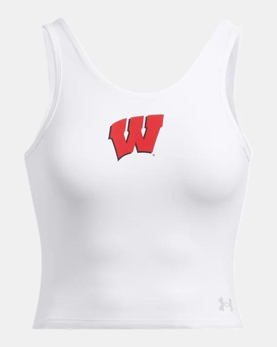 Womens UA Motion Gameday Collegiate Crop Tank Product Image