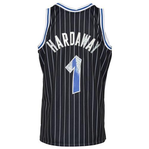 Mens Mitchell & Ness Penny Hardaway Black Orlando Magic 1994-95 Hardwood Classics 75th Anniversary Diamond Swingman Jersey Product Image