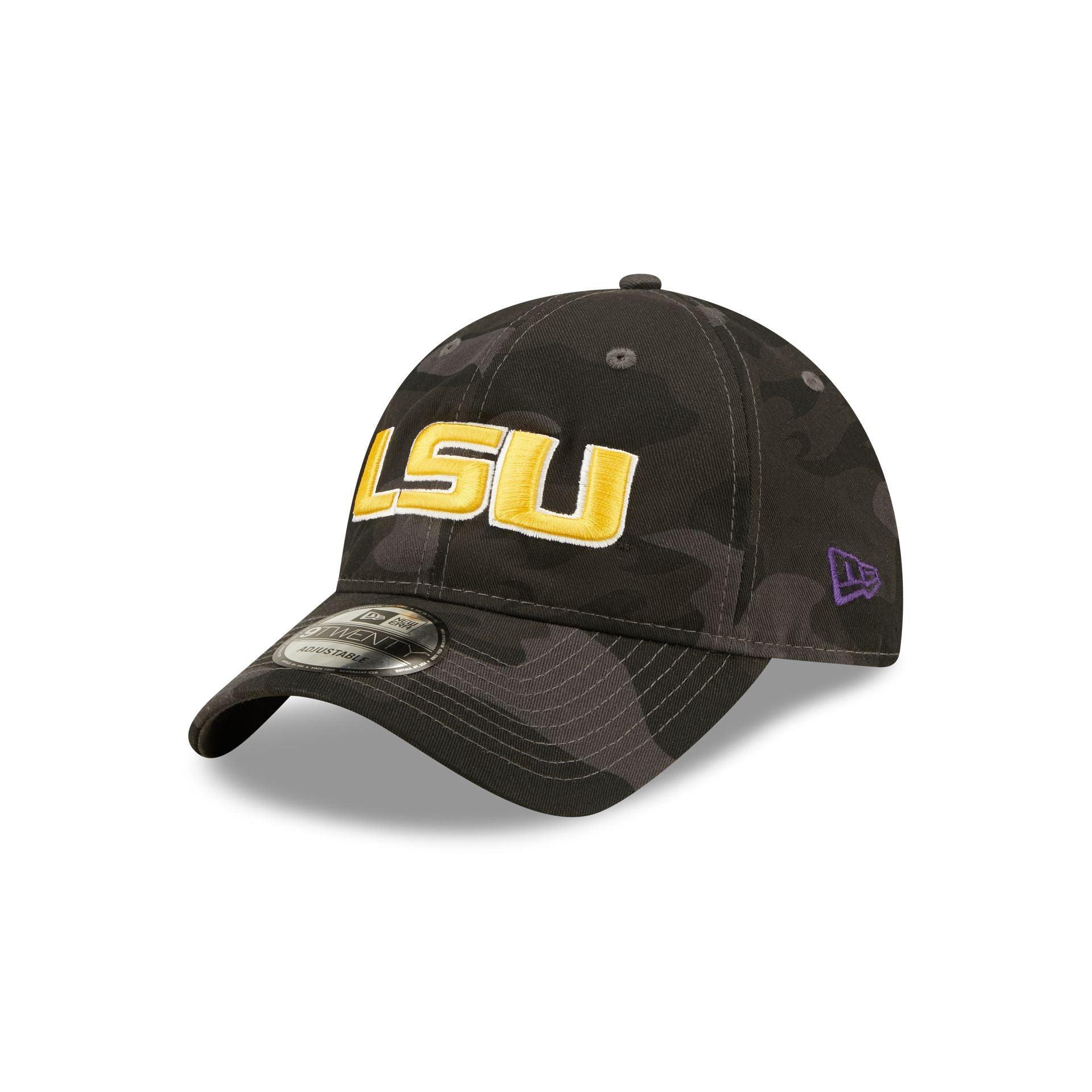 LSU Tigers Camo 9TWENTY Adjustable Hat Male Product Image