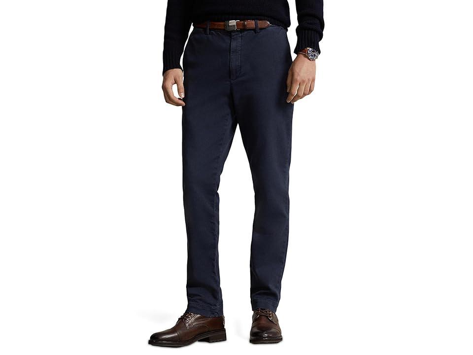 Mens Stretch Flat-Front Pants Product Image