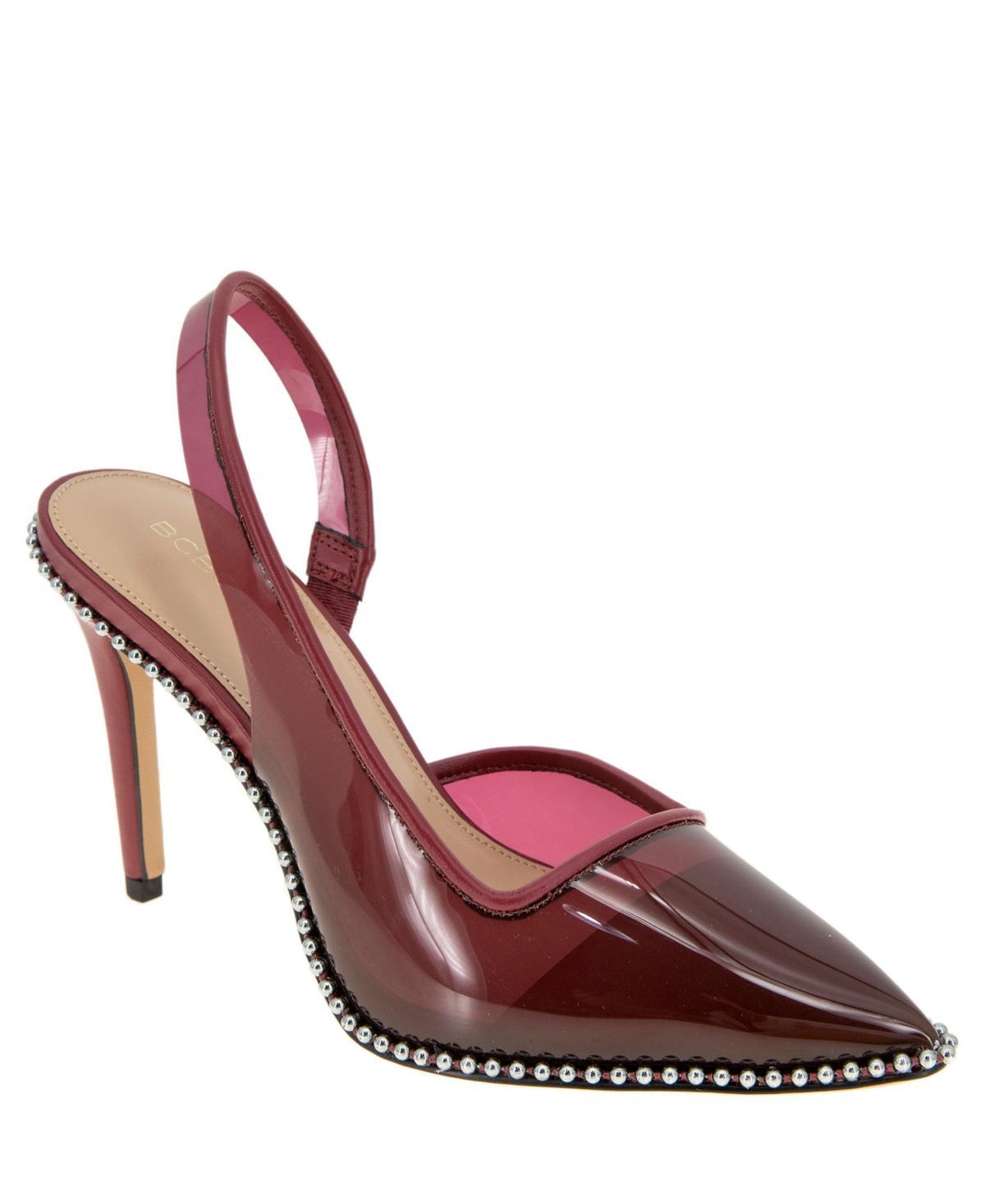 BCBGeneration Womens Hamina Vinyl Slingback Pump Product Image