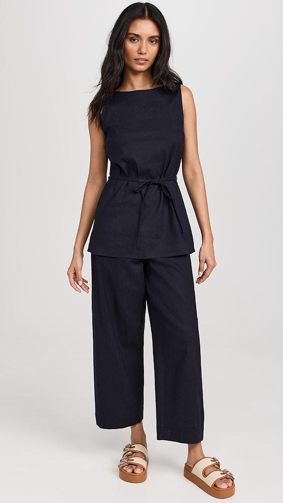 rag & bone Banks Linen Pants | Shopbop Product Image