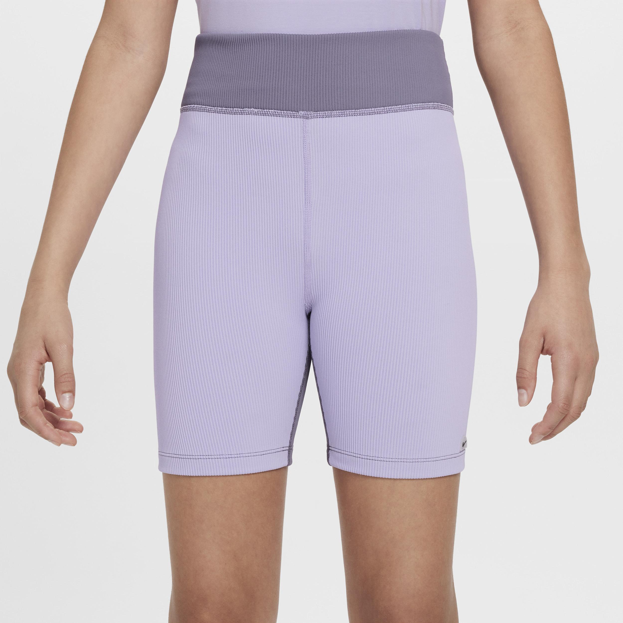 Nike Women's One Girls' Dri-FIT Biker Shorts Product Image