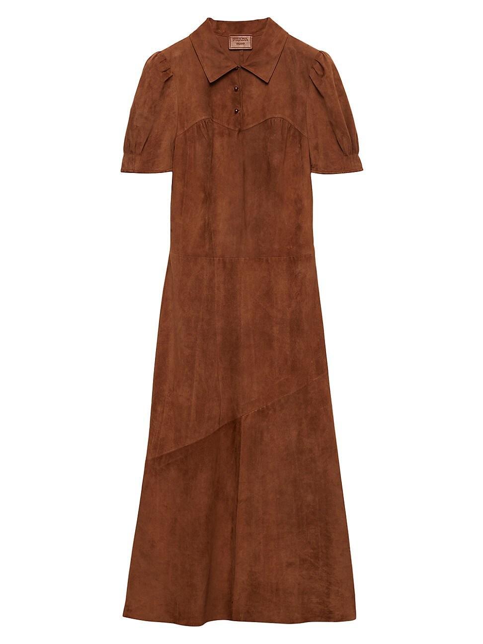 Womens Suede Dress Product Image