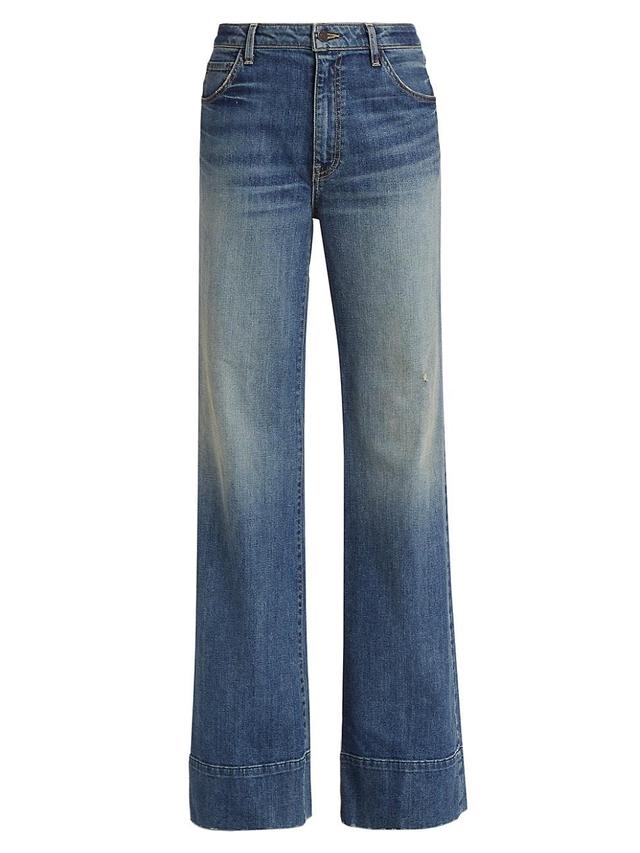 Womens Nadege Wide-Leg Jeans Product Image