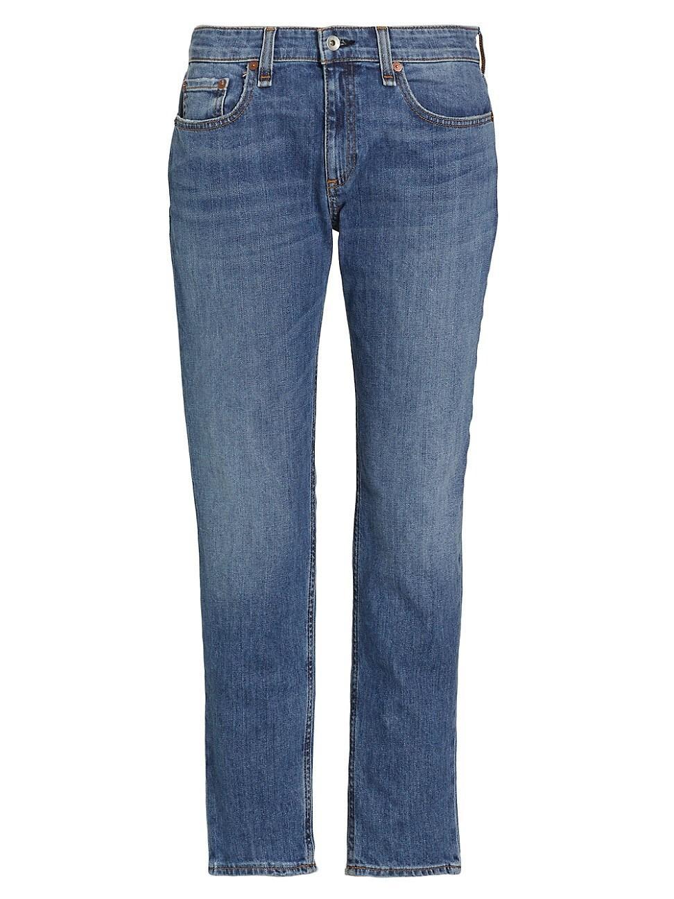 Womens Dre Low-Rise Slim Boyfriend Jeans product image