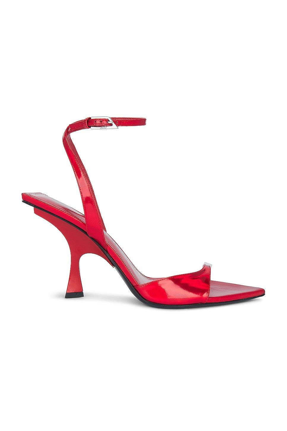 THE ATTICO GG Sandal in Red Product Image