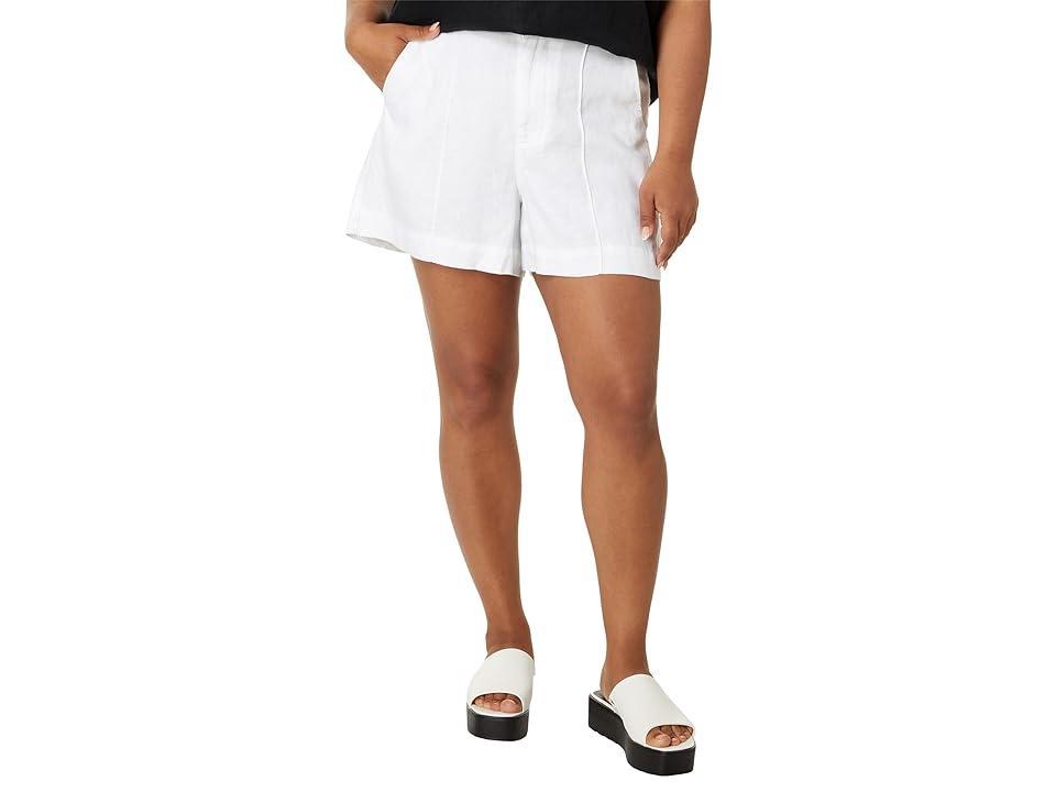 Madewell Clean Tab Shorts In Refined Linen Women's Shorts Product Image