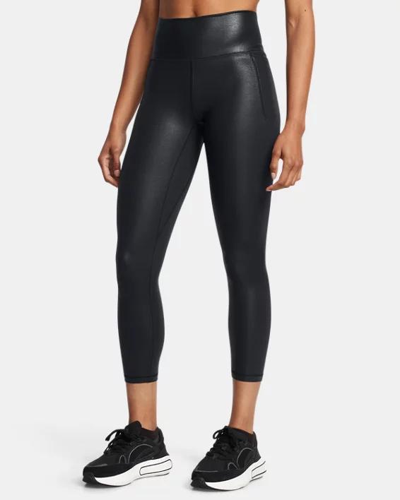 Women's UA Meridian Shine Ankle Leggings Product Image