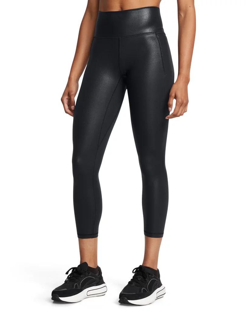 Women's UA Meridian Shine Ankle Leggings Product Image