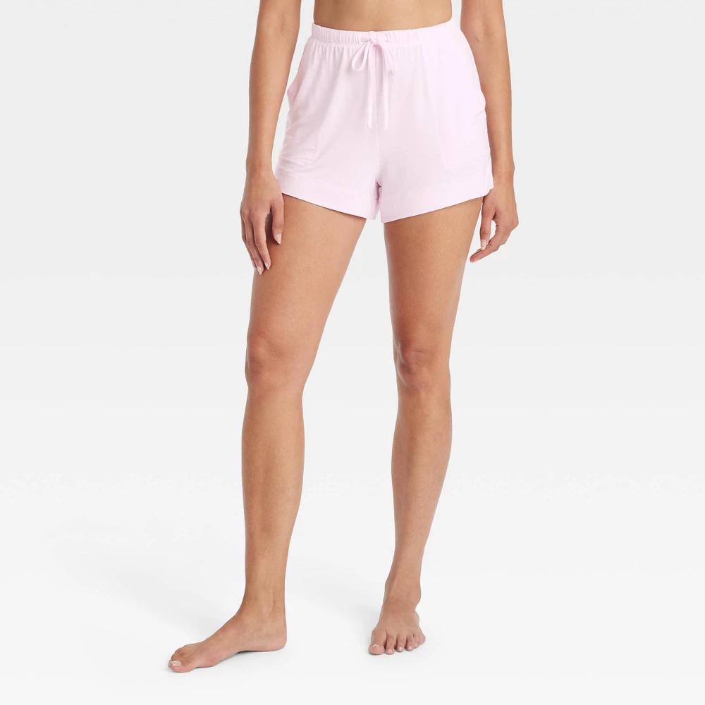 Womens Cloud Knit Pajama Shorts - Auden XL Product Image