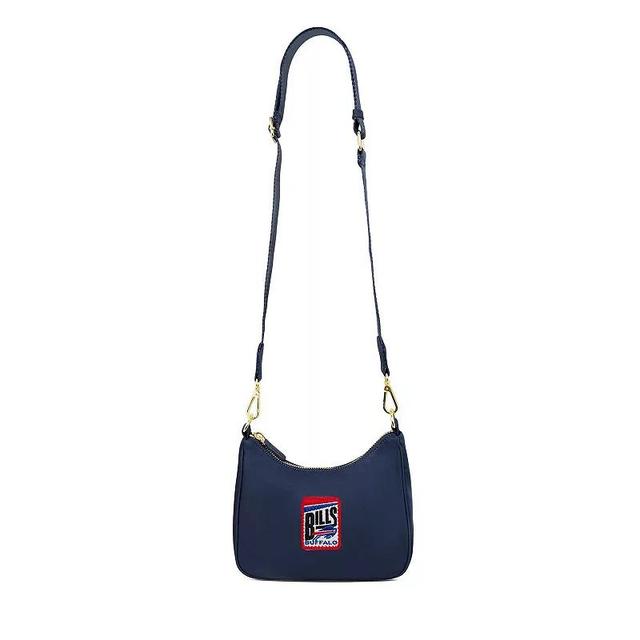 Womens Stoney Clover Buffalo Bills Curved Crossbody Bag Product Image