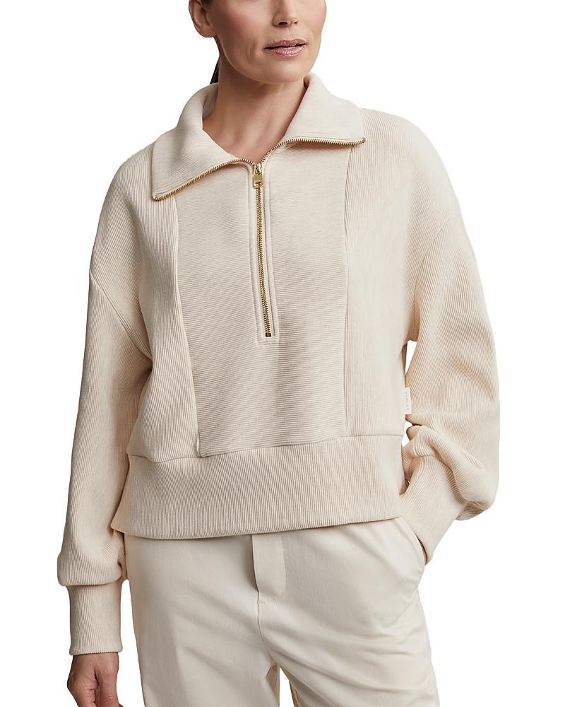 Varley Ramona Ribbed Half Zip Sweatshirt product image