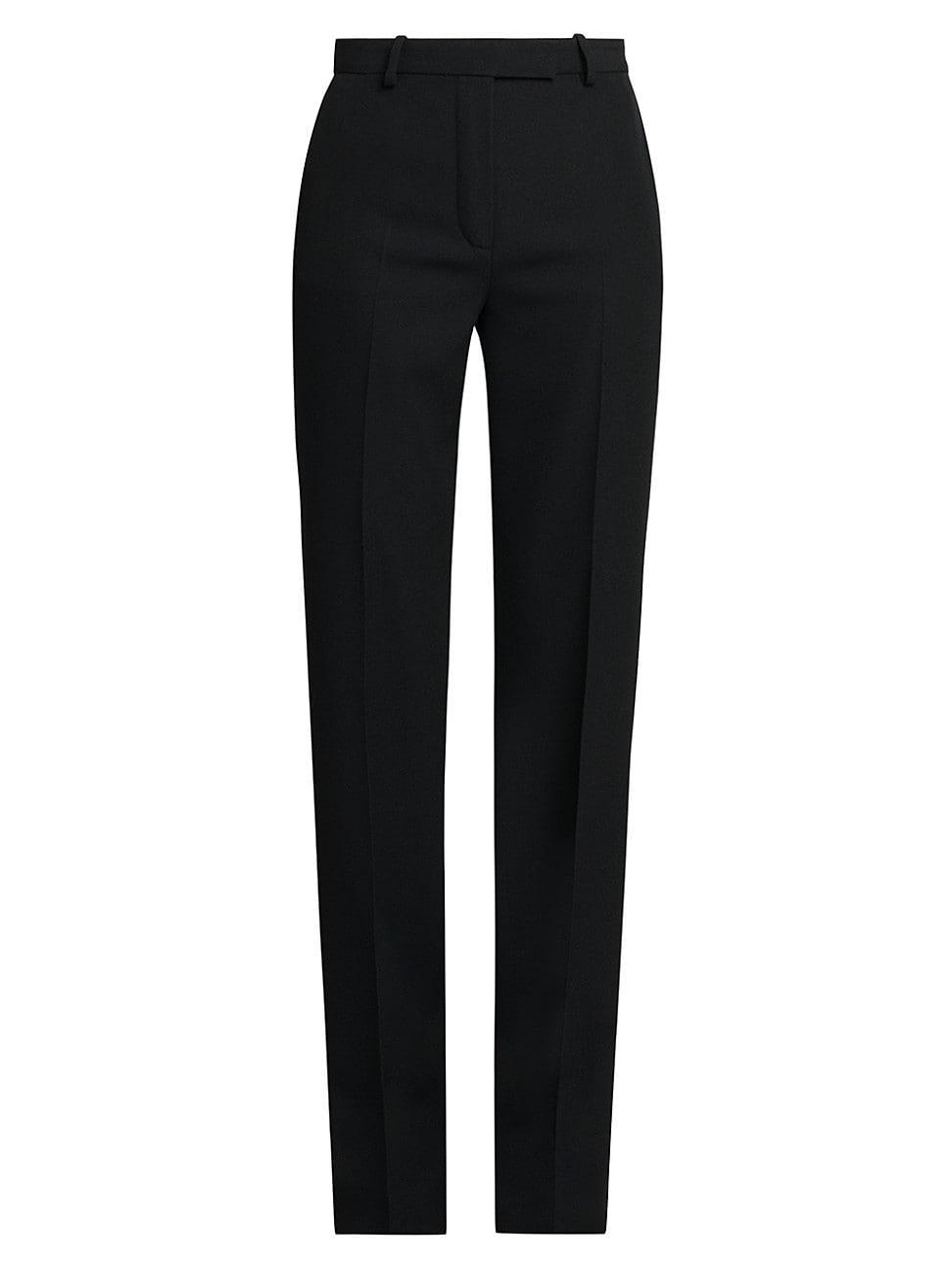 Womens Grain De Poudre Wool Pants Product Image