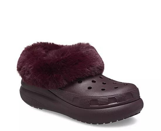 CROCS Classic Furever Crush Faux Shearling Lined Clog Product Image