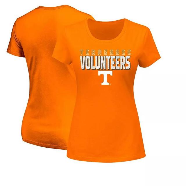 Womens Fanatics Tennessee Tennessee Volunteers Plus Size Lean Scoop Neck T-Shirt Product Image