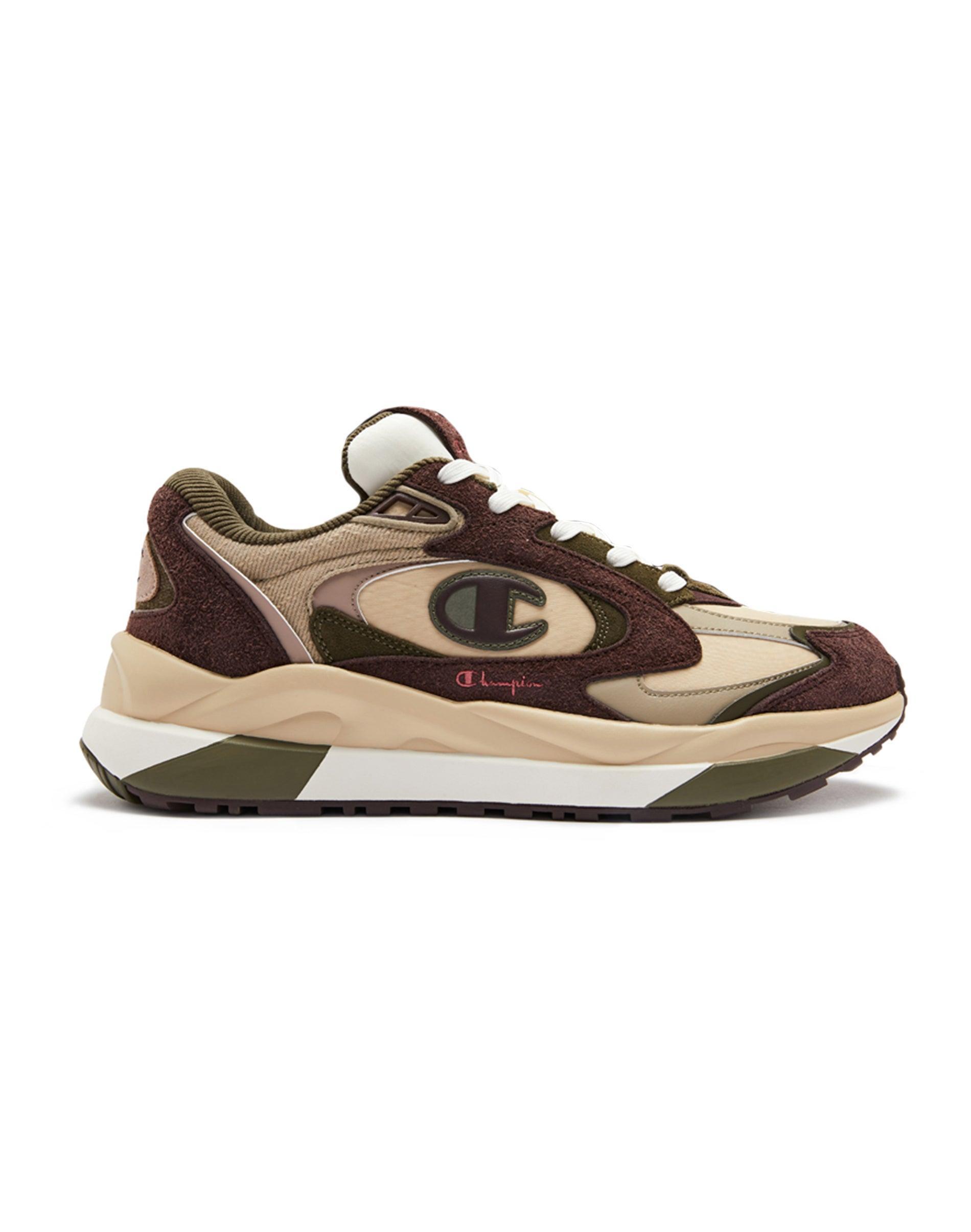 Champion Mens Champ Breaker 2.0 Shoes Macadamia Nut Yellow/Beaver Brown 10.5 Product Image