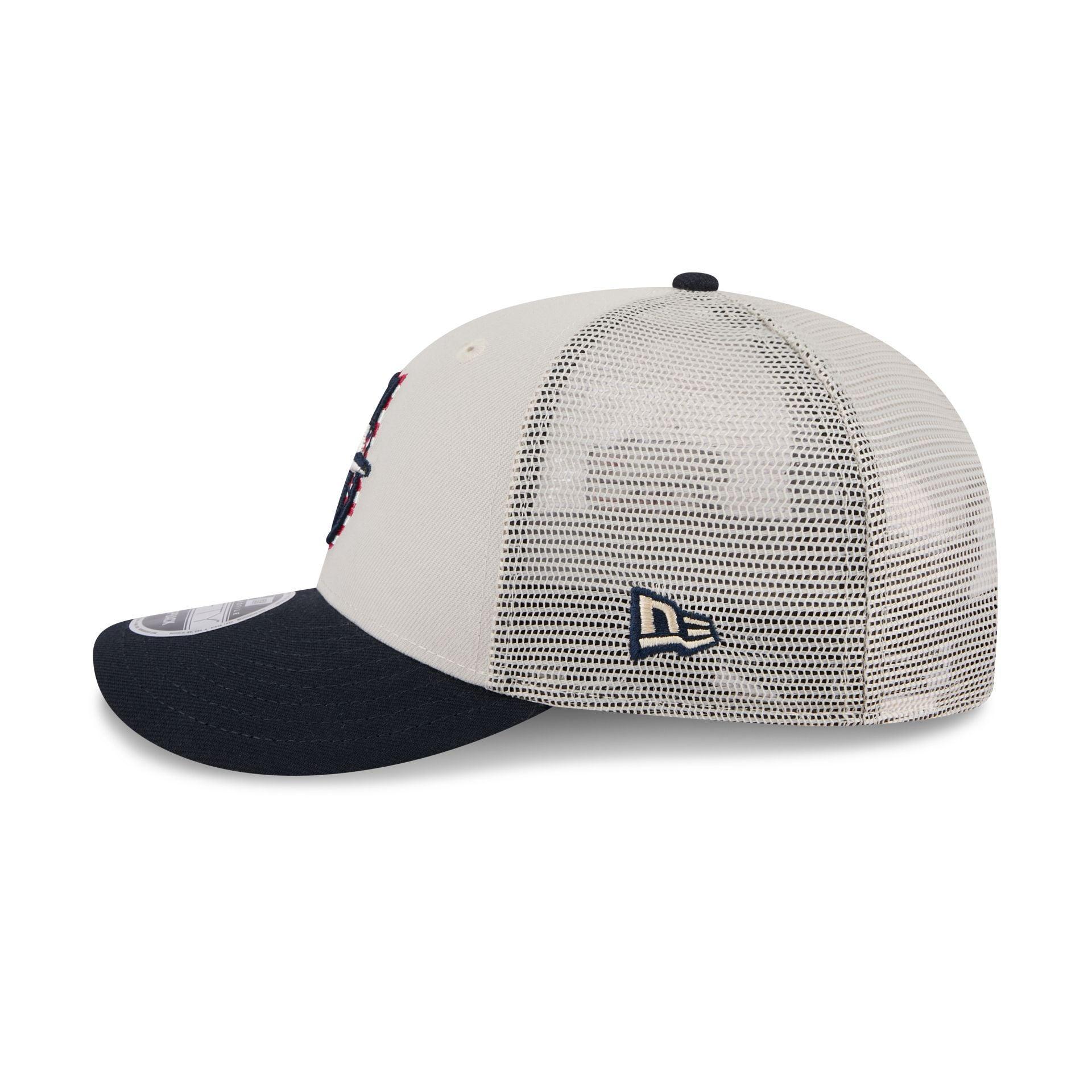 Houston Astros Independence Day 2024 Low Profile 9FIFTY Trucker Hat Male Product Image