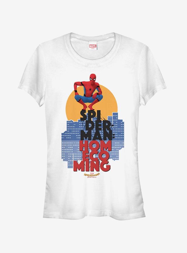 Marvel Spider-Man Homecoming City Girls T-Shirt Product Image