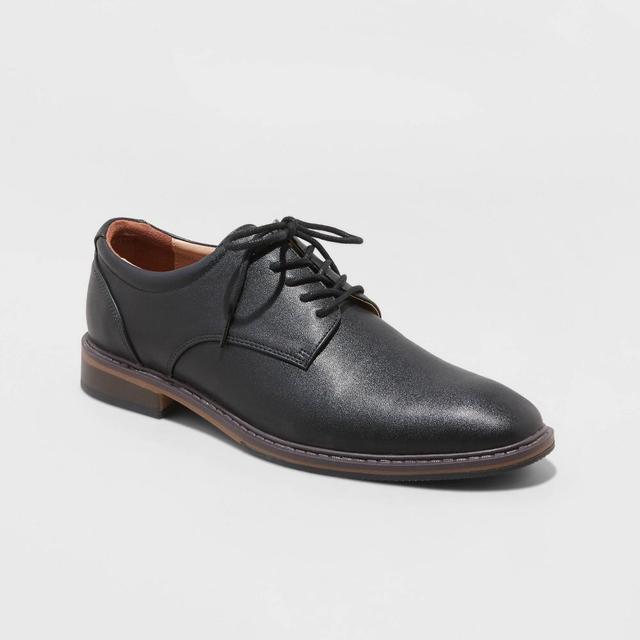 Mens Leo Oxford Dress Shoes - Goodfellow & Co Black 11 Product Image