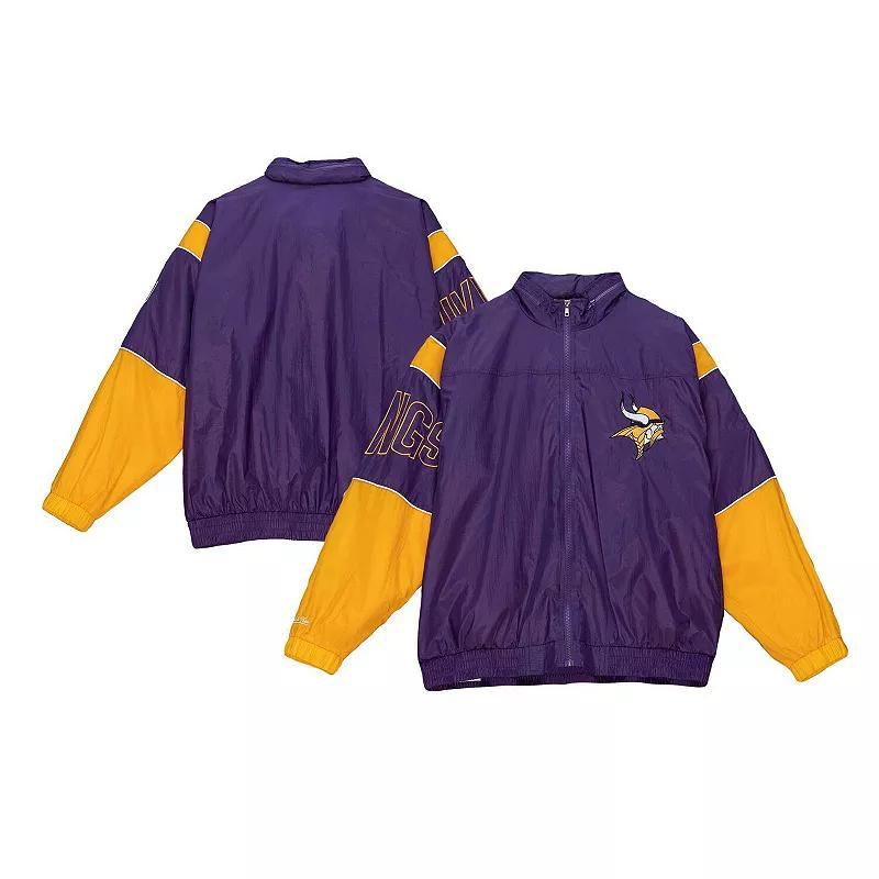 Mens Mitchell & Ness Minnesota Vikings 1992 Sideline Full-Zip Jacket Product Image